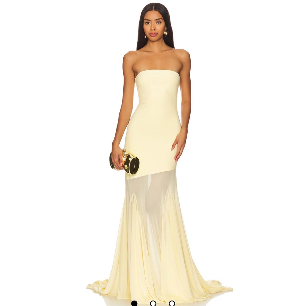 DEME DAHLIA Dahlia Gown in Butter Yellow
Deme by Gabriella